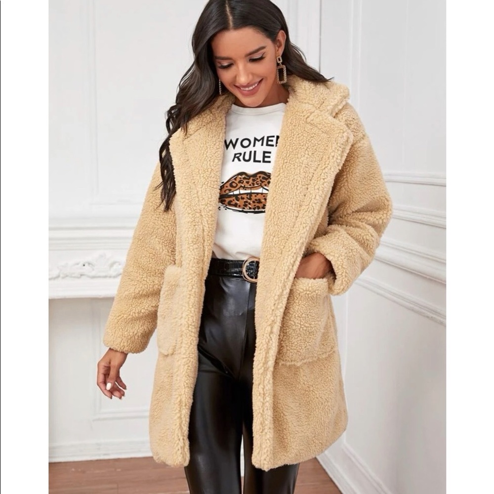 Teddy fur coat